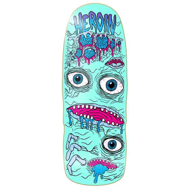 Heroin Mutator Mini 10.5″ Skateboard Deck