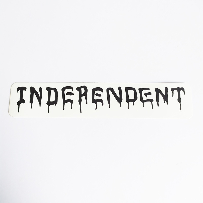 Independent Trucks Skateboard Sticker Vandal White