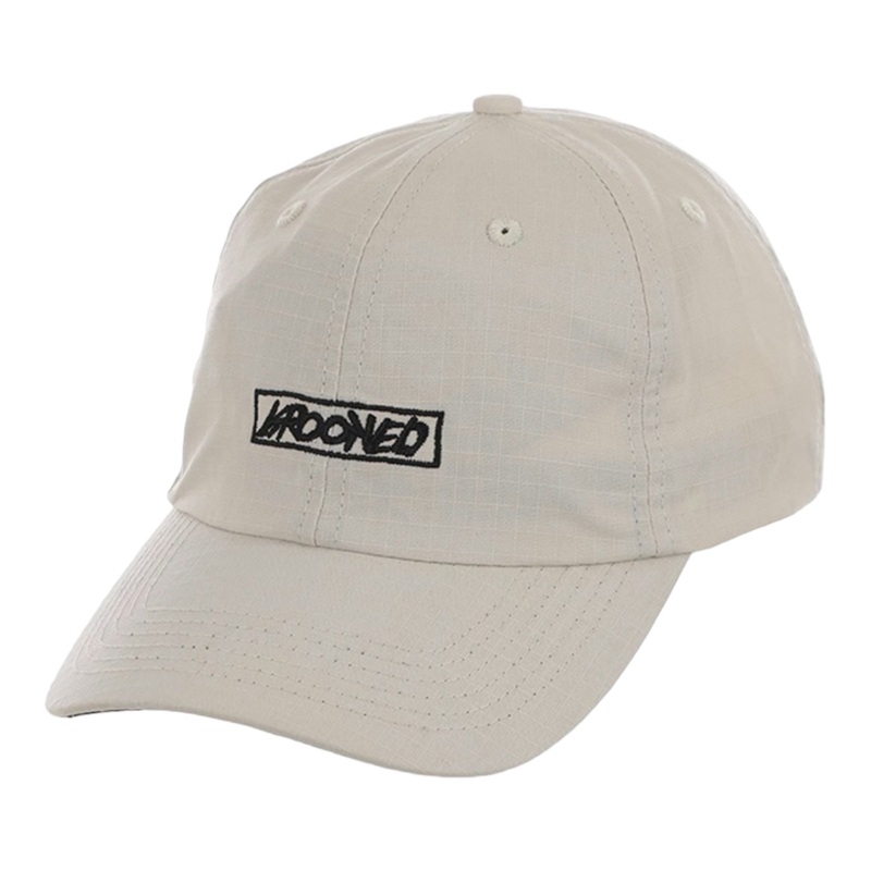 KROOKED MOONSMILE SCRIPT SNAPBACK HAT NATURAL OS