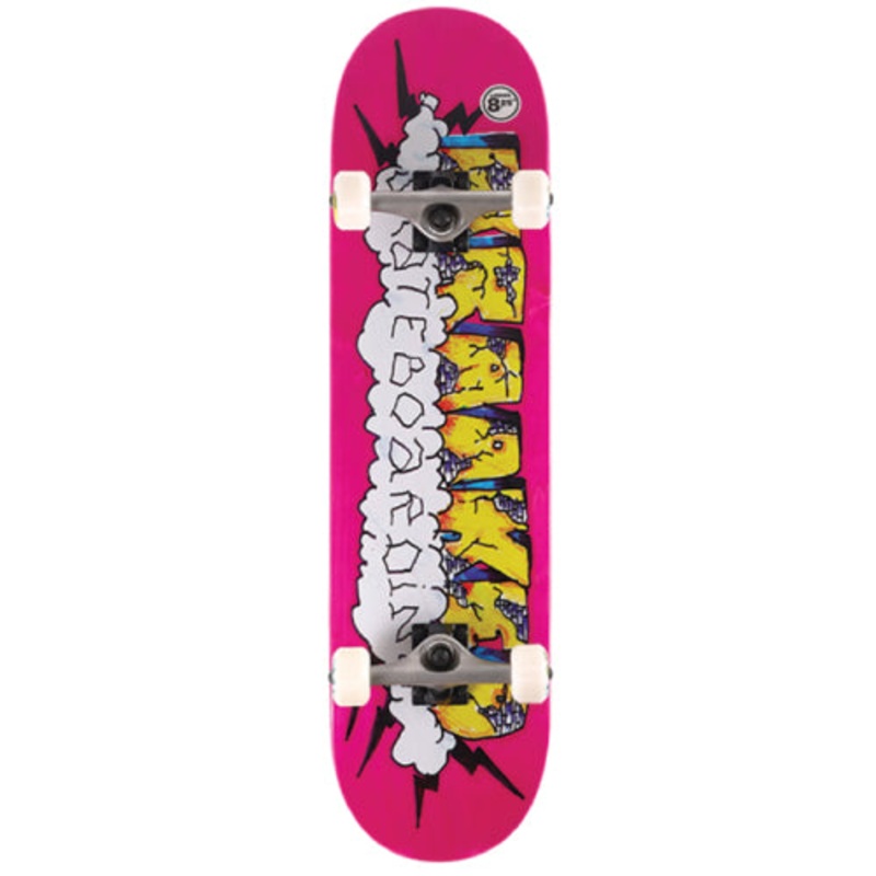 Krooked Storm Complete Skateboard 8.25″ 8.25″ Pink Veneer