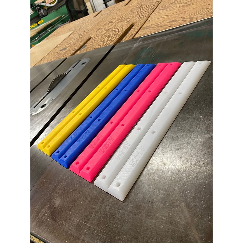 LIL JAWNS X SNOT “WIDE BOY” SKATEBOARD RAILS Blue