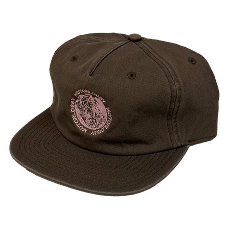 Motor Lobby Humanity 5-Panel Hat Brown One size fits all