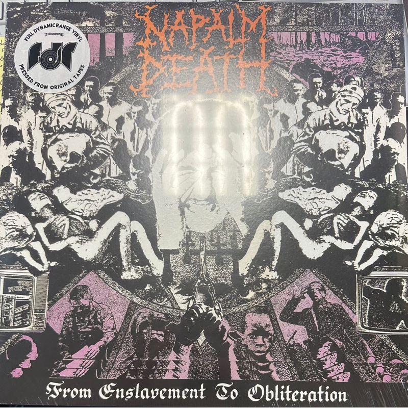 Napalm Death – From Enslavement To Obliteration Vinyl LP Record