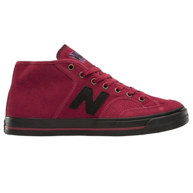 New Balance Numeric Franky Villani Pro Court 213 Mid Shoes Burgundy/ Black 10.5