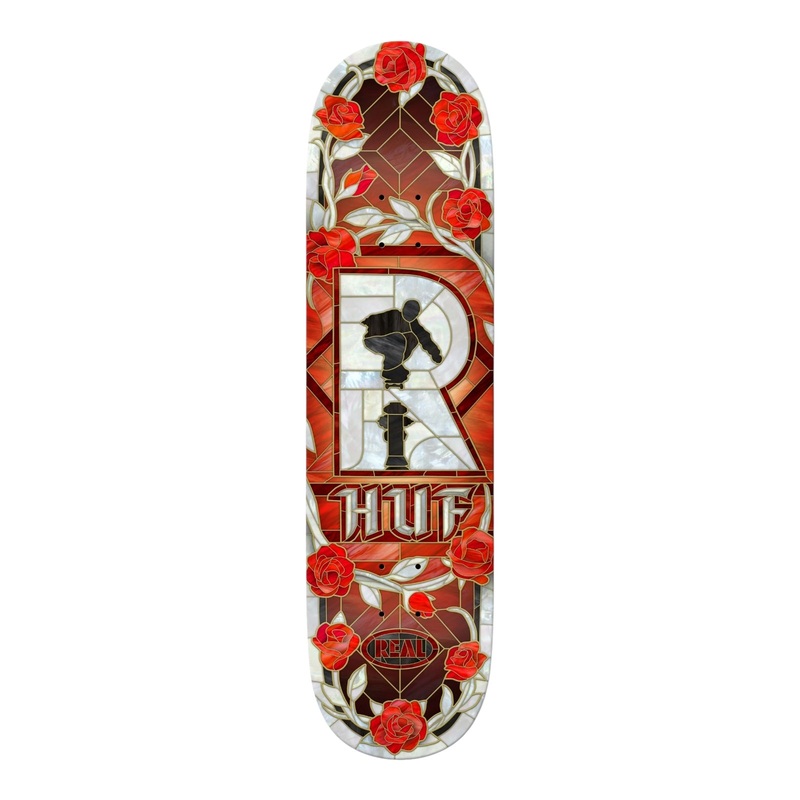 Real Skateboard Deck Huf Cathedral 8.5″ 8.5