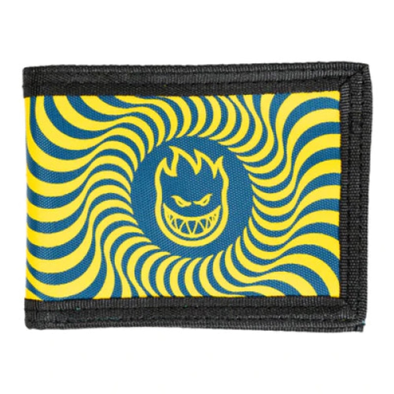 Spitfire Bighead Bifold Wallet – Navy/Gold