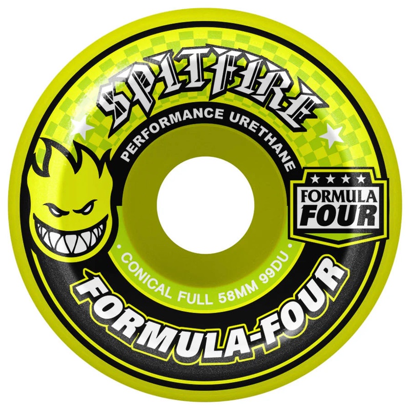 Spitfire Formula Four Conical Full 99a Skateboard Wheel (Colored) 54mm