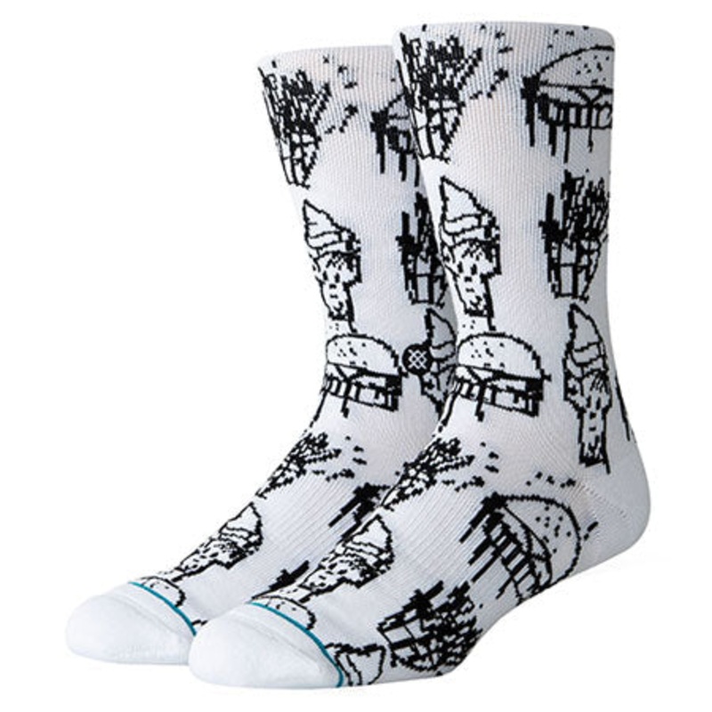 Stance Delight Socks White Large