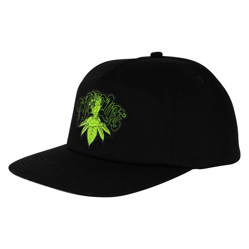 Top Shelf Creature Snapback Hat Green OS