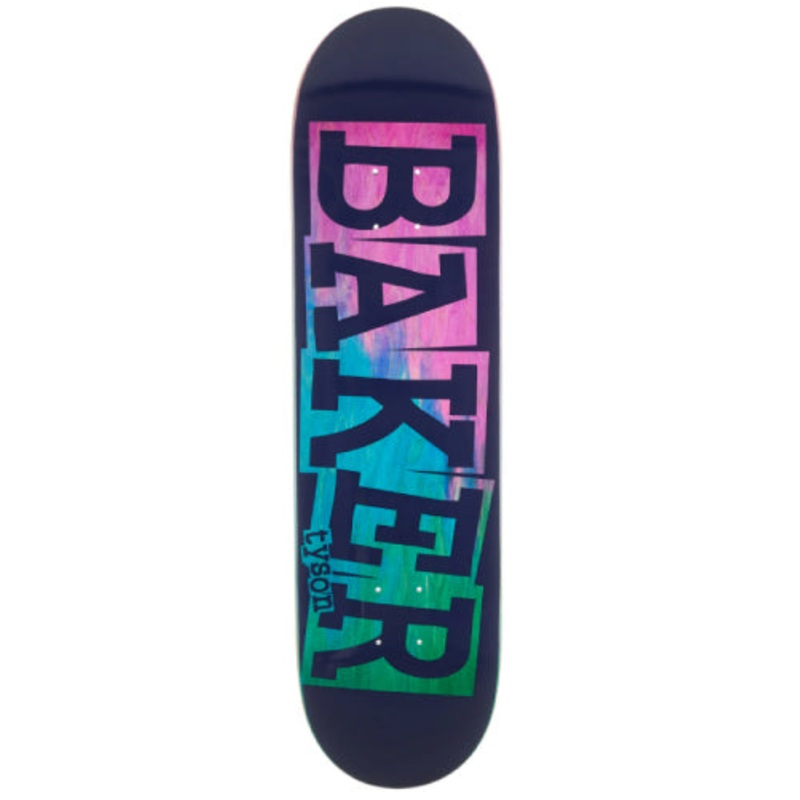 Baker Tyson Peterson Ribbon Navy Rainbow Skateboard Deck 8.25″ 8.25″