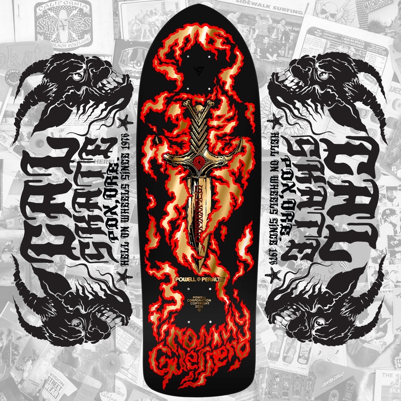 ***Blemished*** Powell Peralta “Tommy Guerrero – Bones Brigade” Series 16 Limited Edition Deck (Small Dent in Nose)