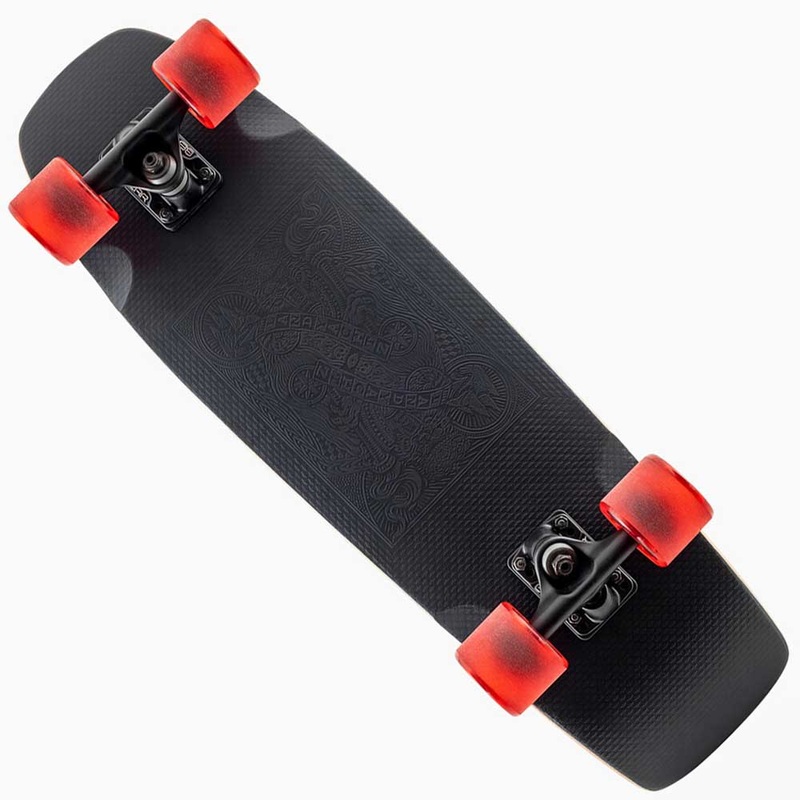 Dinghy Coffin Stealth Card Landyachtz Complete Skateboard
