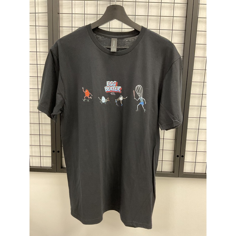Disrupt Skateshop Egg Beater T Shirts – Black XS