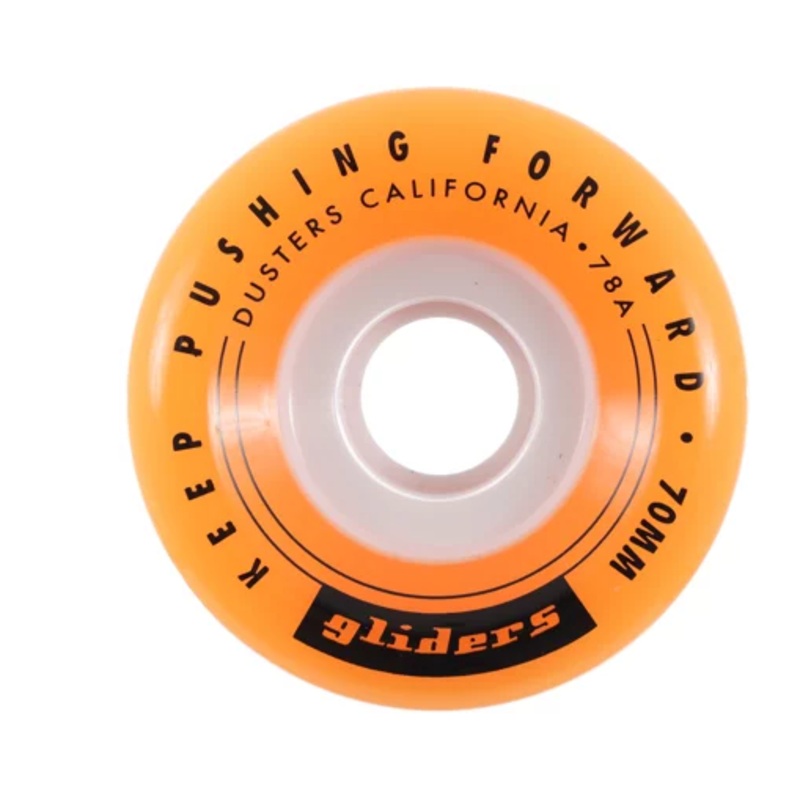 Dusters Gliders 70 mm Long Board Wheels 78A Pack of 4