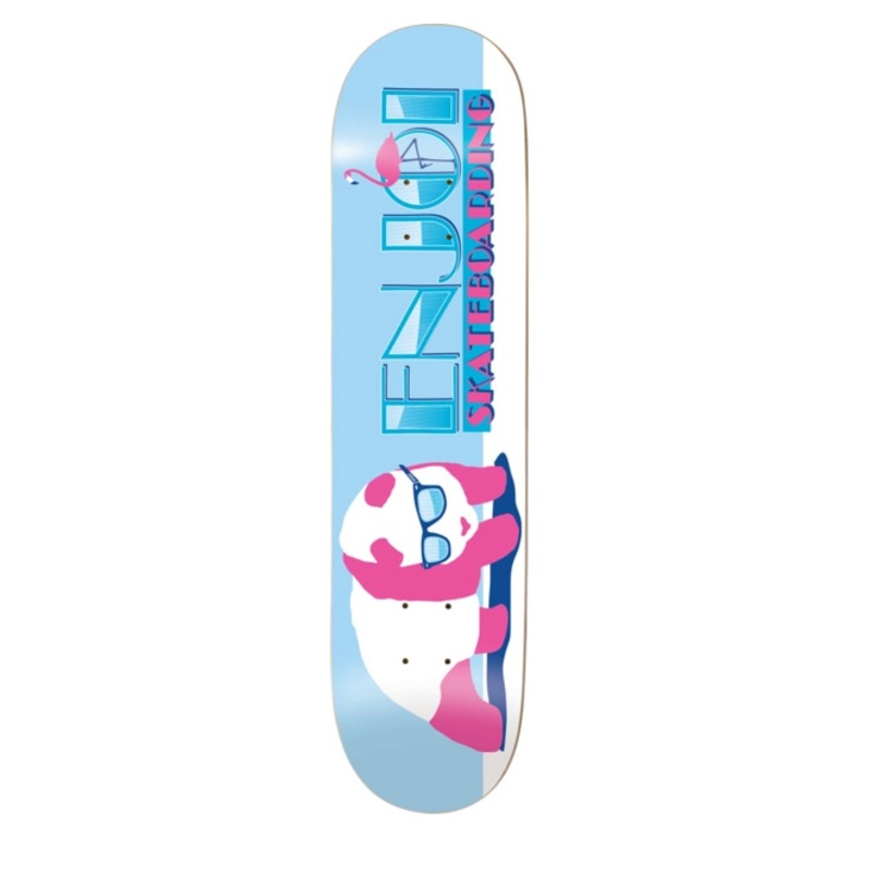 Enjoi Skateboarding Panda Vice Deck 8 in 8 in