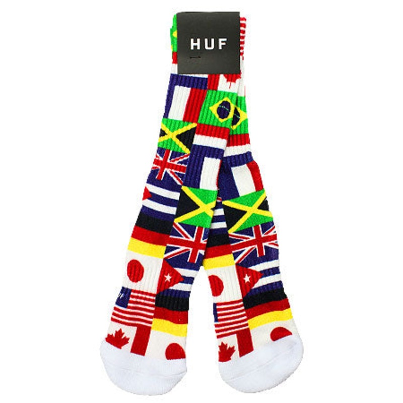 HUF Stadium United Socks White One size fits all