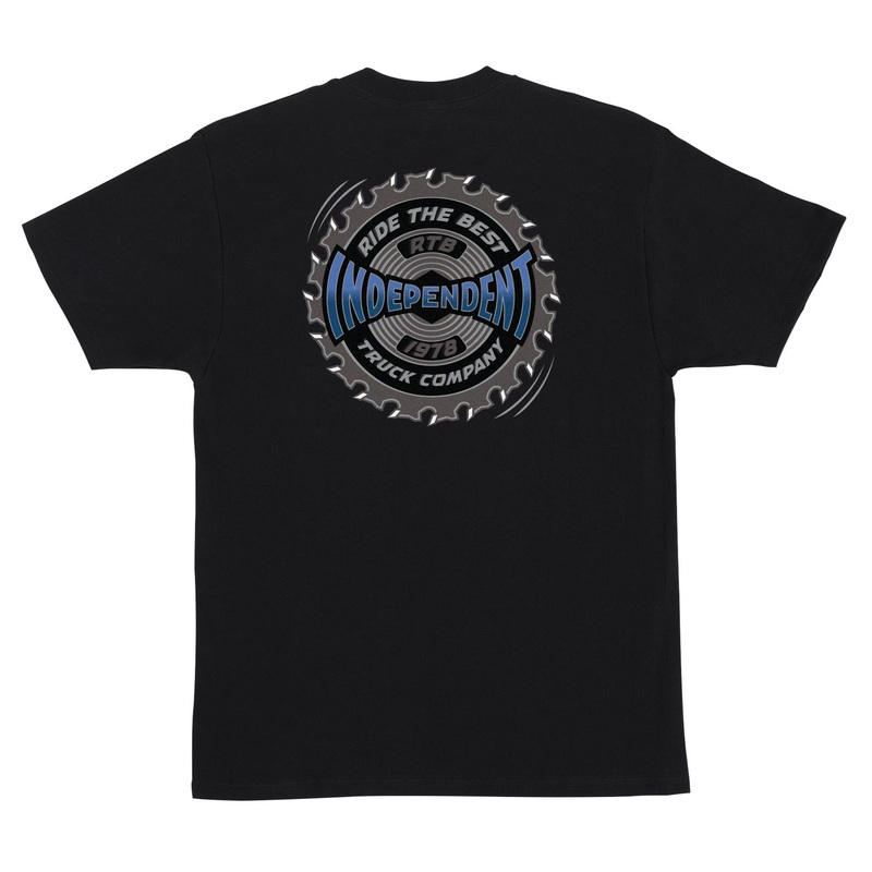 INDEPENDENT BUZZSAW T-SHIRT Small Black
