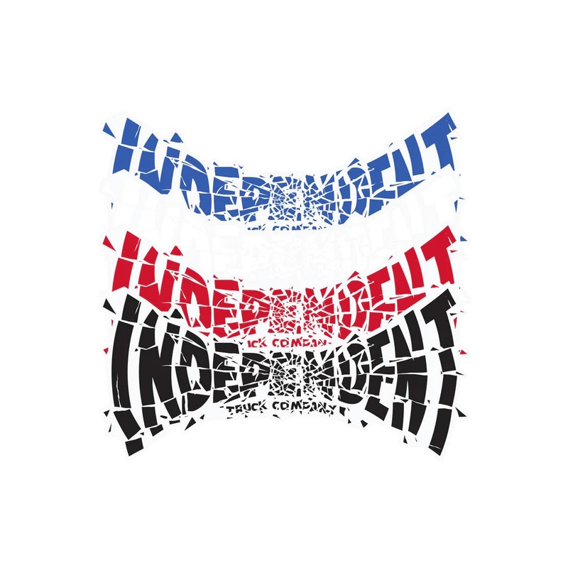 Independent trucks “Shatter Span” Sticker White