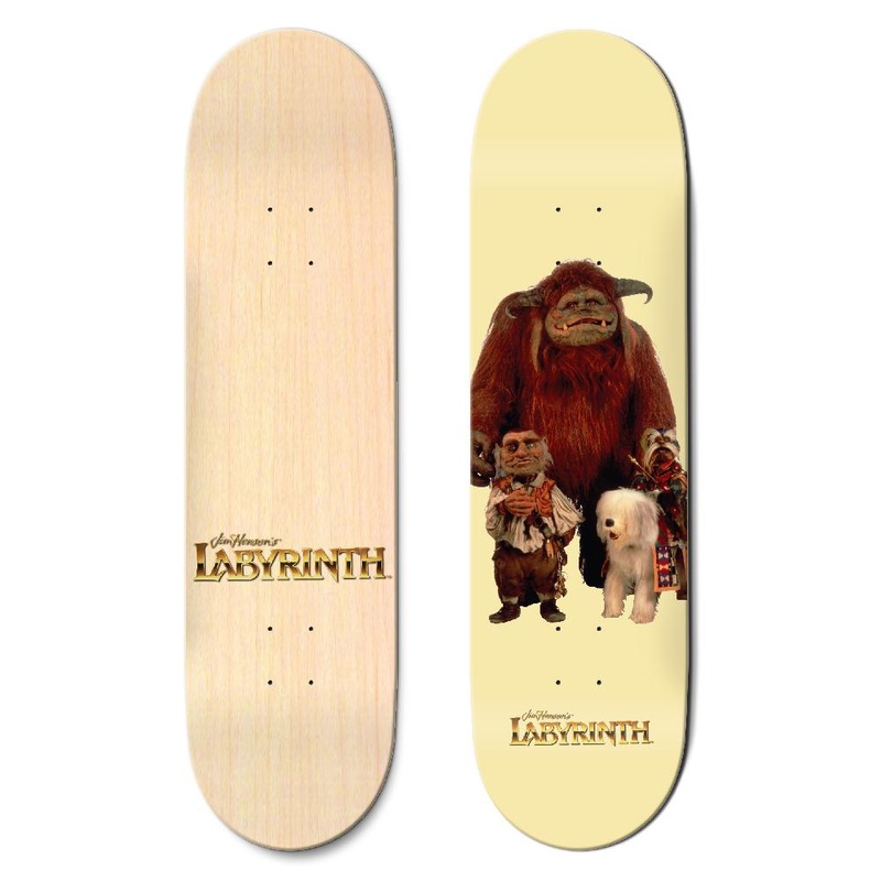 Madrid Labyrinth Sci-fi Movie Friends Skateboard Deck Only 8″