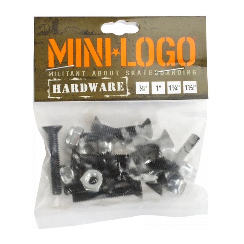 Mini Logo Phillips Bolts – 1.25”