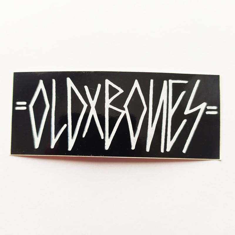 Old Bones Skateboard Sticker