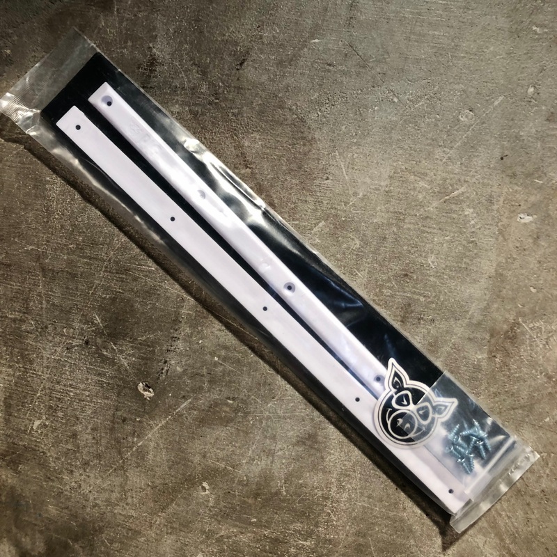Pig Wheels – Slider Rails – White