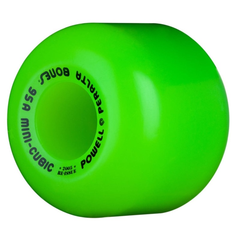 POWELL PERALTA MINI CUBIC 64MM WHEELS Green