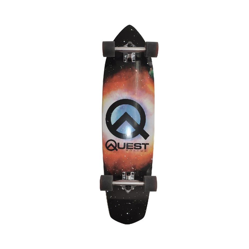 Quest Eye-Q 36″ Cruiser Longboard Complete