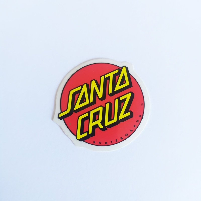Santa Cruz – Classic Dot Sticker – small
