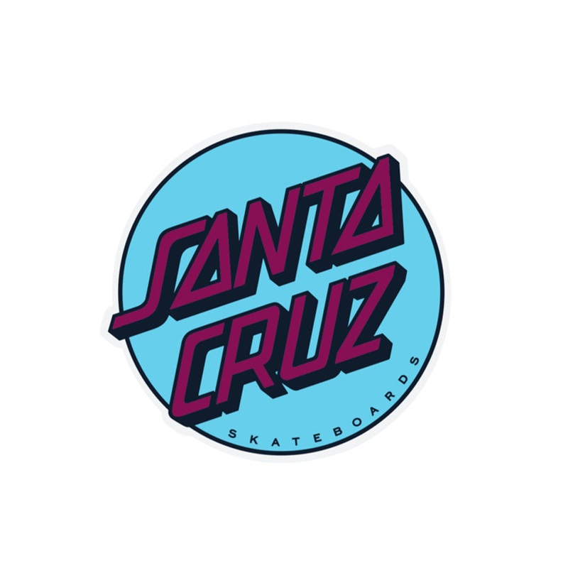 Santa Cruz Other Dot Blue/Purple 3″ Sticker