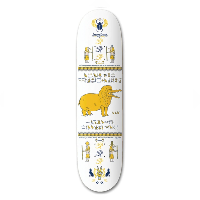 The Drawing Boards – 8.25″ – Mythical Beasts – The Ammit Deck