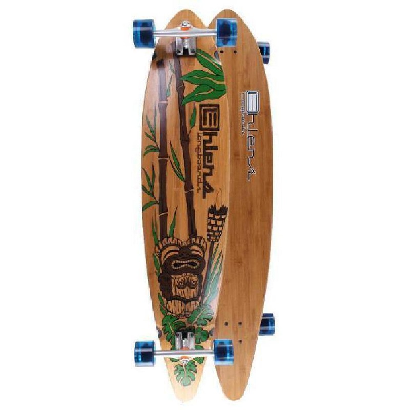 Tiki 44″ Bamboo Pintail Longboard from Ehlers – Complete Complete