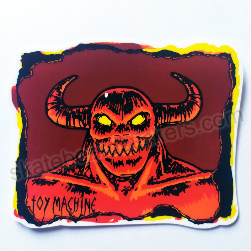 Toy Machine “Hell Monster” – Skateboard Sticker 11 cm x 9 cm approx.