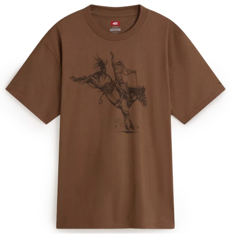 VANS X PEDRO DELFINO T-SHIRT WALNUT M