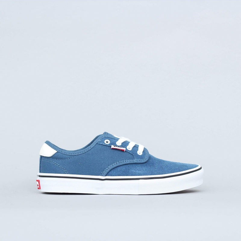 Vans Youth Chima Ferguson Pro Shoes Blue Ashes / White UK3.5