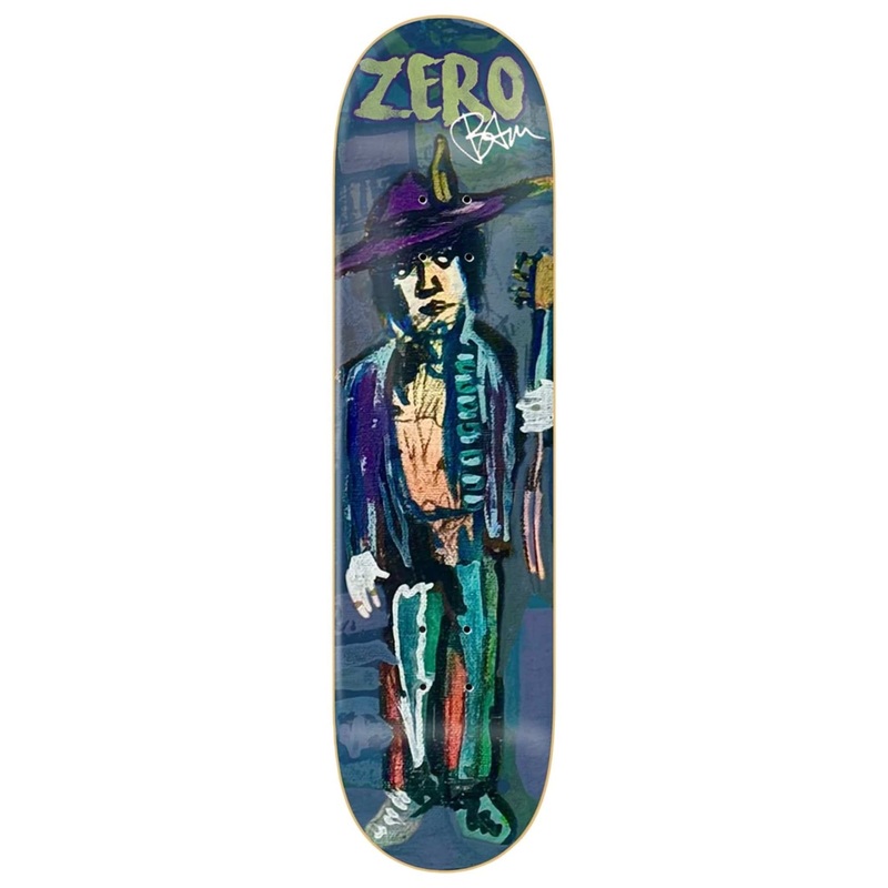 ZERO X BAM MUSIC MAN DECK (RESTOCKING END OF WEEK) 8.25