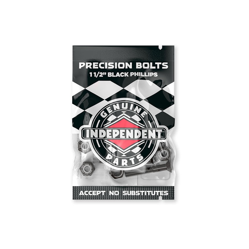 1.50in Phillips Independent Genuine Parts Black Hardware Black 1.50 in