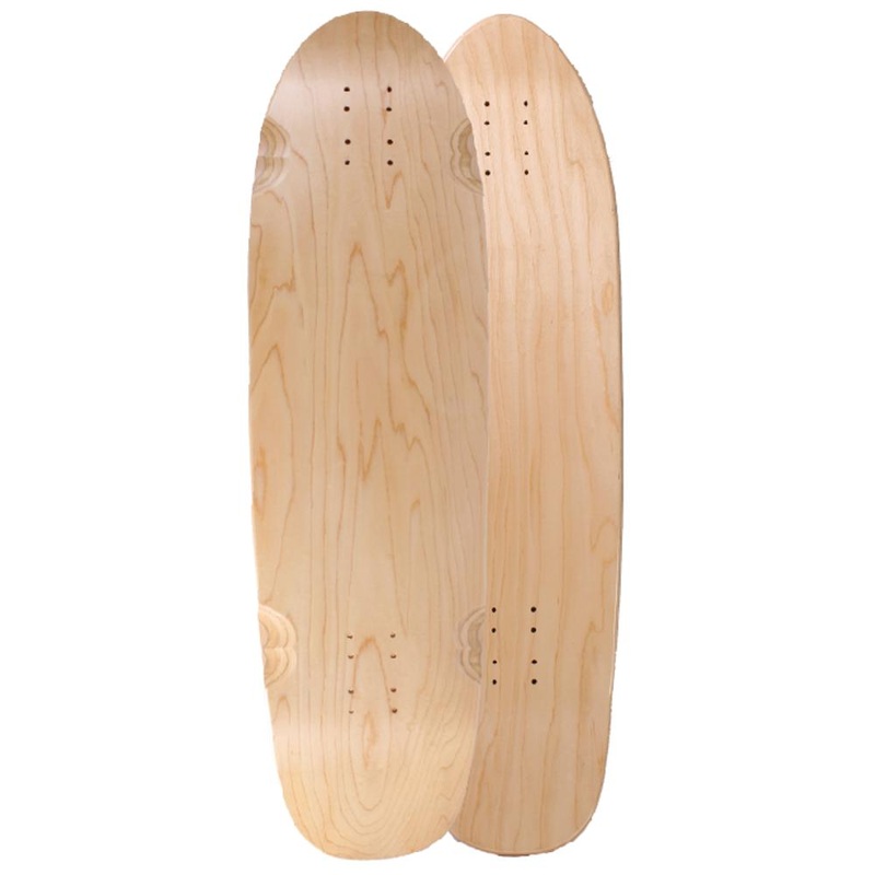 Blank Kicktail 34″ Can Maple Freeride Longboard Deck Deck