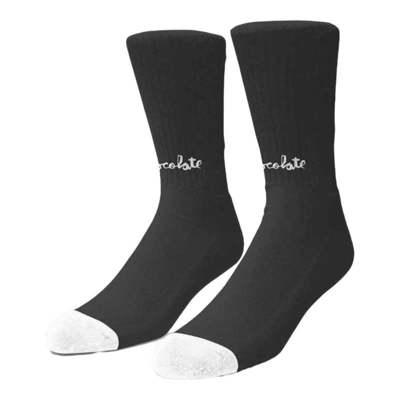 Chocolate Lost Chunk Socks Black OS