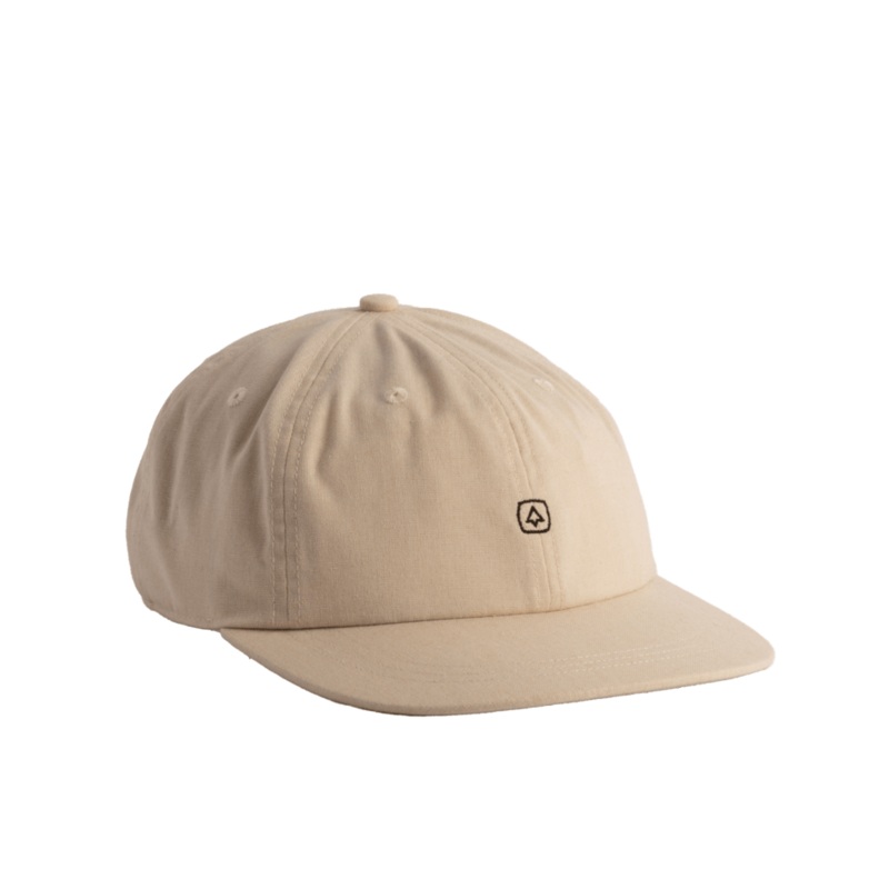 Coal Evergreen 6-Panel Cap Black