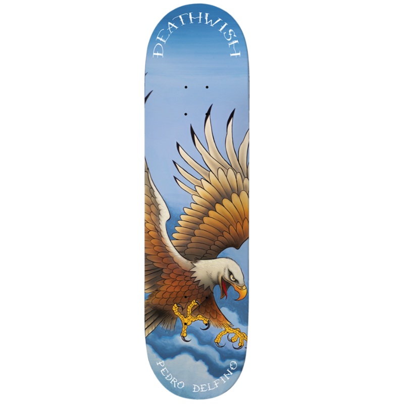 Deahwish Skateboards “Pedro Delfino- Spirit Animal” 8.5″ Deck