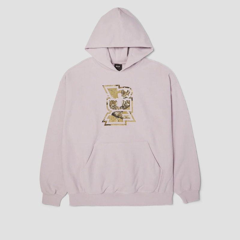 HUF x Realtree Megablast Hoodie Lilac Small