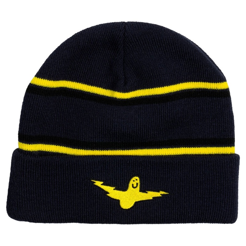 KROOKED BIRD LIGHTNING BEANIE (Navy)
