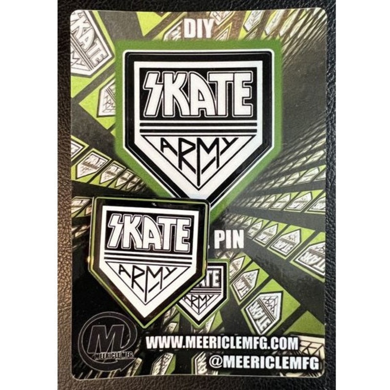 Meericle MFG “Skate Army” Lapel Pin