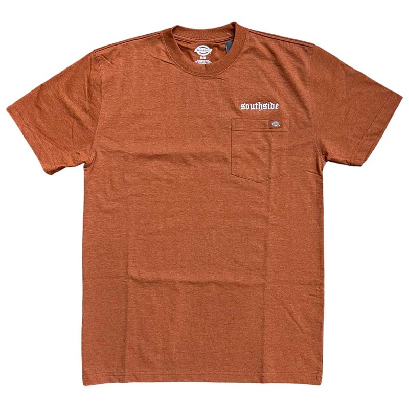 Old English Pumpkin Southside x Dickies Skateboarding Tee Embroidered SM