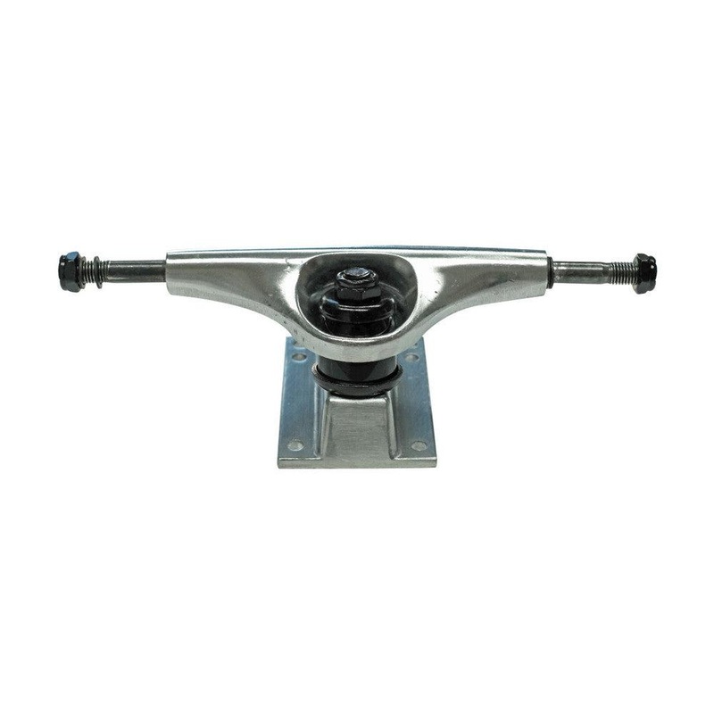 Punked 125mm / 5″ – Chrome Skateboard Trucks | Set of 2