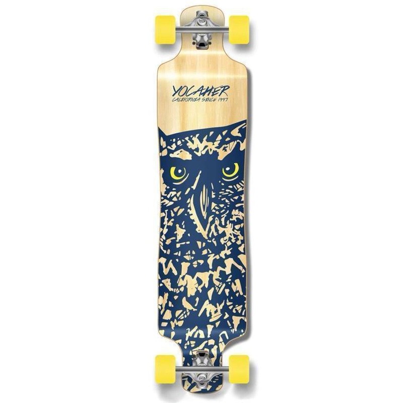 Punked Lowrider Double Drop Owl 40″ Longboard Complete