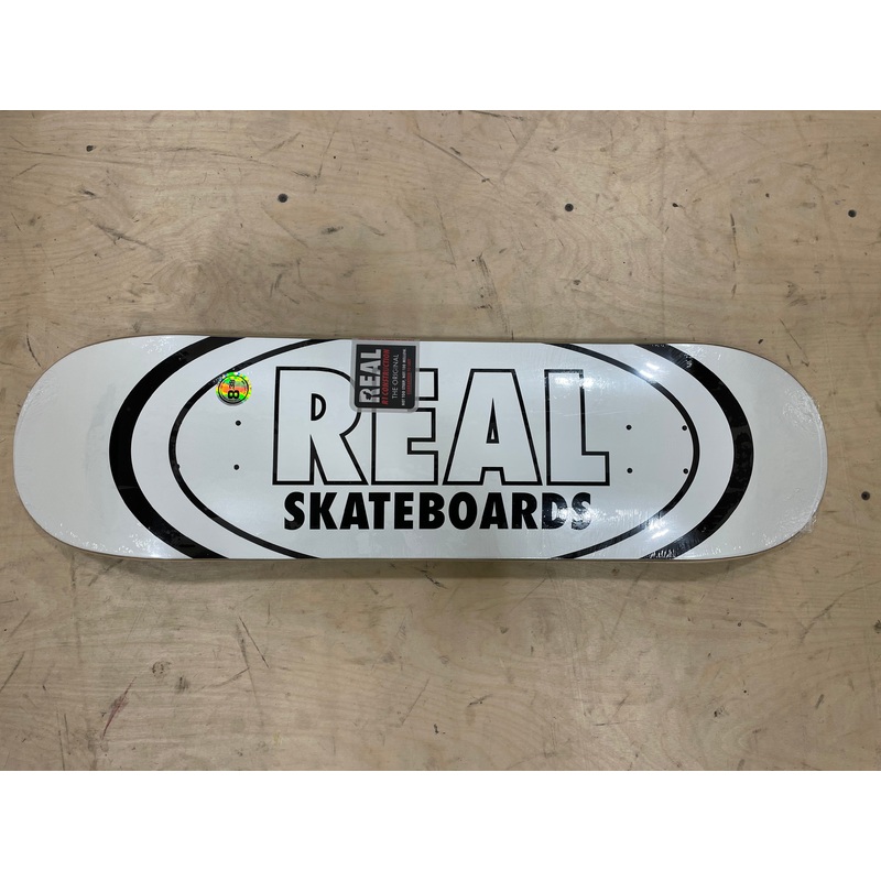 REAL TEAM CLASSIC OVAL SKATEBOARD 8.38