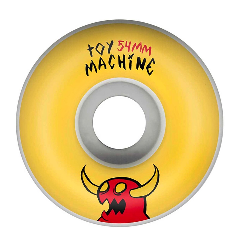 Toy Machine – 54mm – Sketchy Monster Wheels – White 54mm