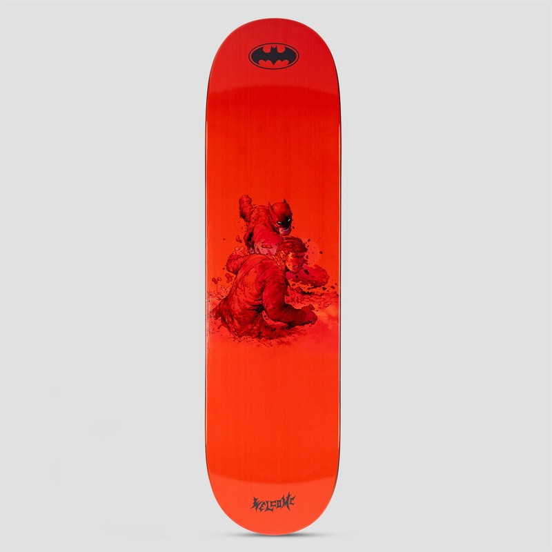 Welcome 8.25 Knockout Red / Black Drip on Popsicle Skateboard Deck